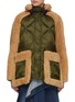 Main View - Click To Enlarge - SACAI - Faux Shearling Blouson Gilet