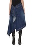 Main View - Click To Enlarge - SACAI - Asymmetrical Denim Skirt