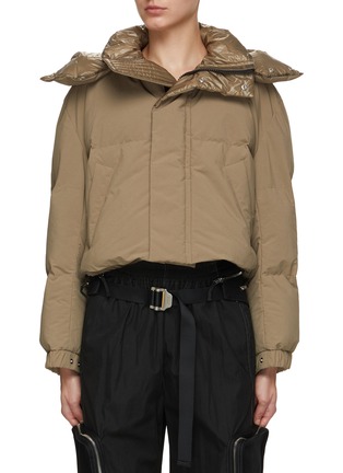 Main View - Click To Enlarge - SACAI - Padded Blouson Jacket