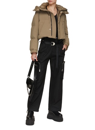 Figure View - Click To Enlarge - SACAI - Padded Blouson Jacket