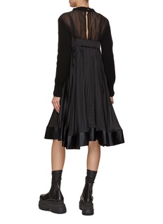 SACAI | Wool Knit Dress | Women | Lane Crawford