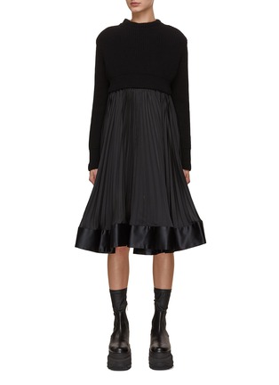 SACAI | Wool Knit Dress | Women | Lane Crawford