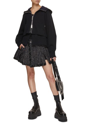 Figure View - Click To Enlarge - SACAI - Tweed Shorts