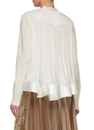 Back View - Click To Enlarge - SACAI - Wool Knit Cardigan