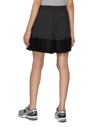 Back View - Click To Enlarge - SACAI - Pleated Taffeta Shorts