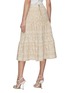 Back View - Click To Enlarge - ALICE & OLIVIA - Reise Embroidered Tiered Midi Skirt