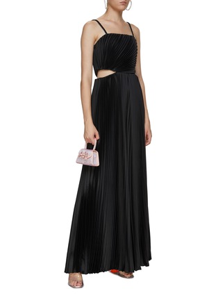 Figure View - Click To Enlarge - ALICE & OLIVIA - Powell Pleated Jumpsuit