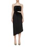 Main View - Click To Enlarge - ALICE 
OLIVIA - Fayeth Pleated Midi Dress