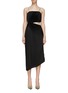 Main View - Click To Enlarge - ALICE & OLIVIA - Fayeth Pleated Midi Dress