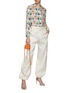 Figure View - Click To Enlarge - ALICE & OLIVIA - Willa Stace Face Shirt