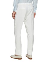 BRUNELLO CUCINELLI, Drawstring Waist Linen Pants, Men