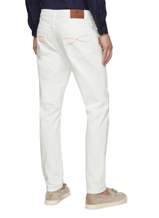 Back View - Click To Enlarge - BRUNELLO CUCINELLI - Leisure Fit Jeans