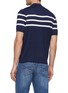 Back View - Click To Enlarge - BRUNELLO CUCINELLI - Striped Cotton Knit Top