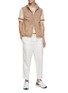 Figure View - Click To Enlarge - BRUNELLO CUCINELLI - Packable Hood Leather Vest