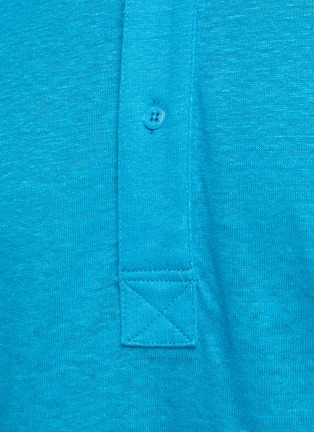 - ORLEBAR BROWN - Sebastian Linen Polo Shirt