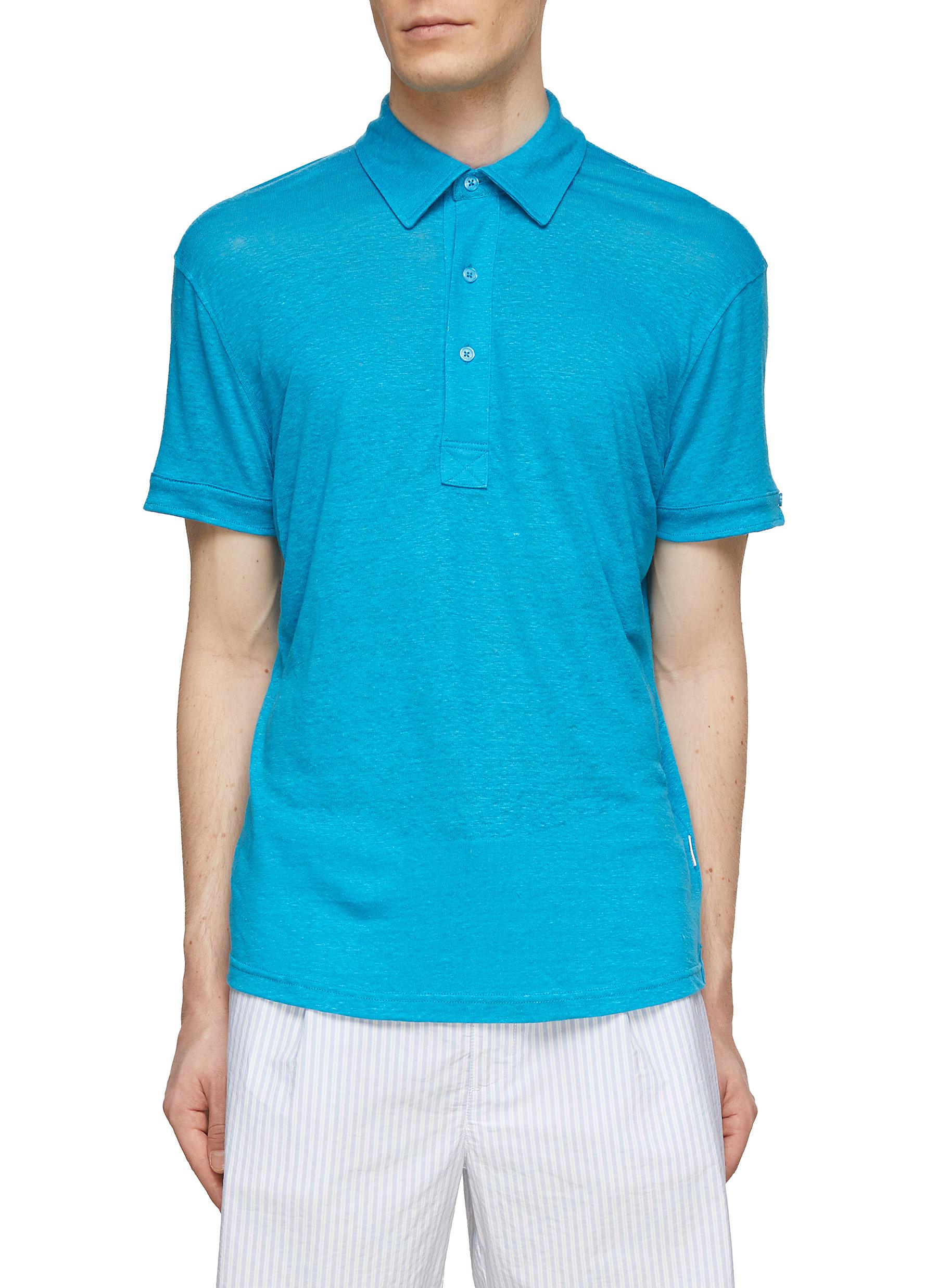 Sebastian Linen Polo Shirt
