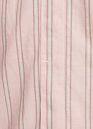  - ORLEBAR BROWN - Maitan Striped Cotton Shirt