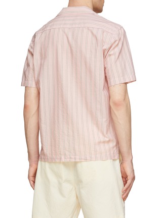 Back View - Click To Enlarge - ORLEBAR BROWN - Maitan Striped Cotton Shirt