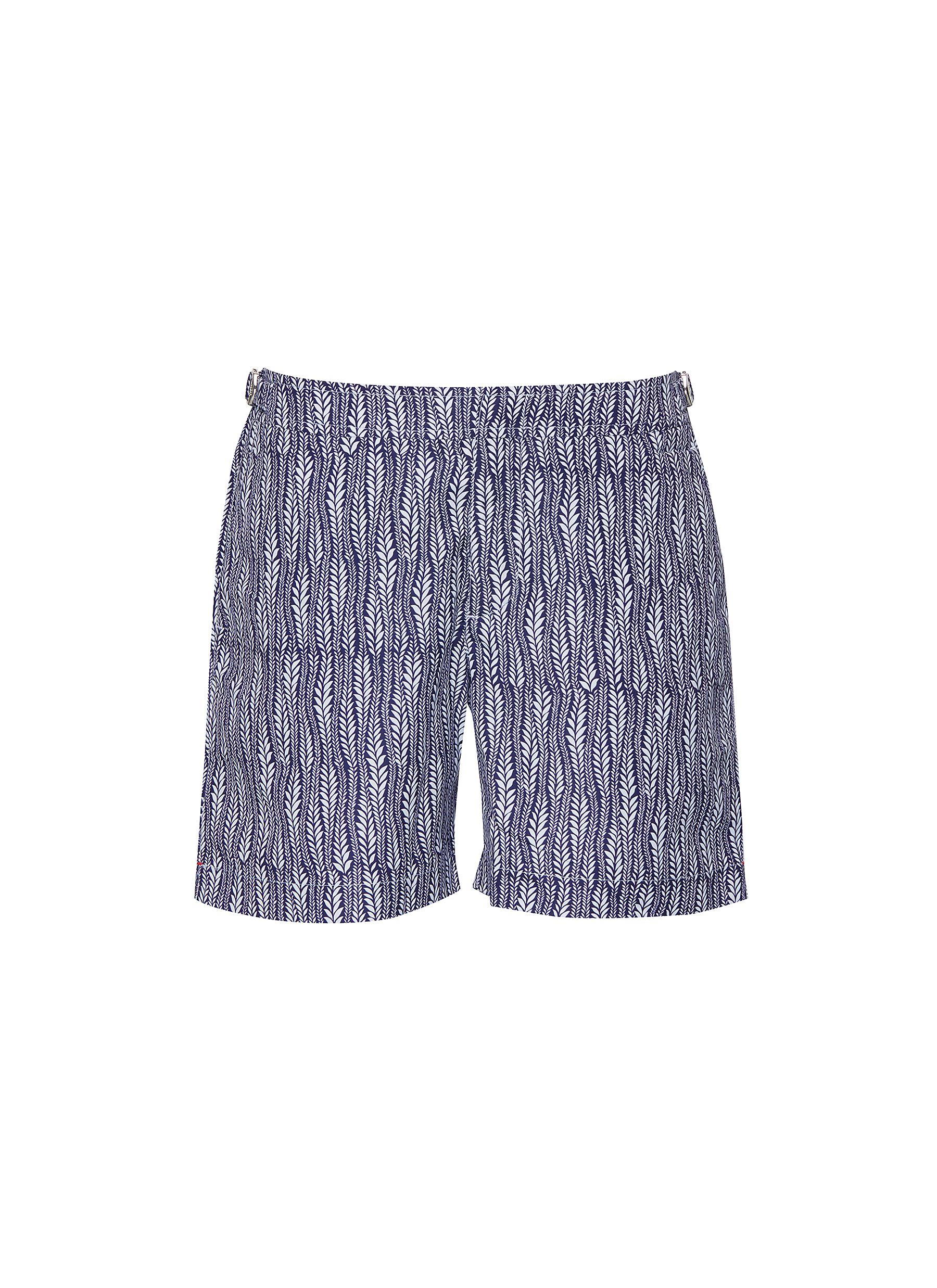 Bulldog Fern Print Swim Shorts