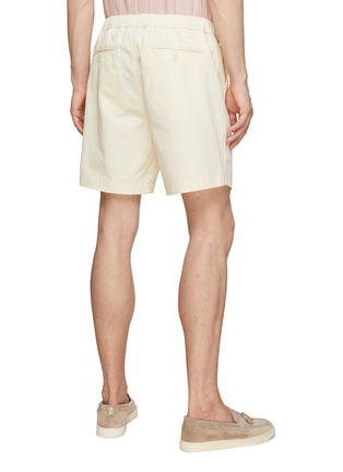 Back View - Click To Enlarge - ORLEBAR BROWN - Hannes Half Elasticated Waist Cotton Shorts