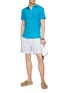 Figure View - Click To Enlarge - ORLEBAR BROWN - Hannes Striped Cotton Shorts