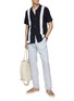 Figure View - Click To Enlarge - ORLEBAR BROWN - Griffon Slim Fit Linen Pants