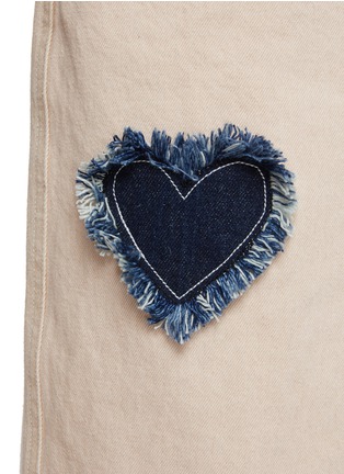  - FFIXXED STUDIOS - Heart Patch Drawstring Jeans