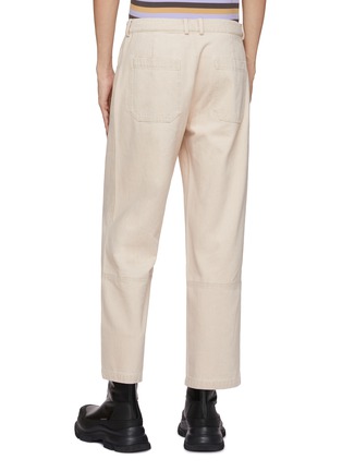 Back View - Click To Enlarge - FFIXXED STUDIOS - Heart Patch Drawstring Jeans