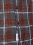  - TOMORROWLAND - Plaid Linen Cotton Blend Shirt
