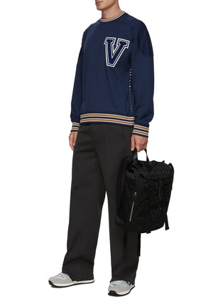 Figure View - Click To Enlarge - VALENTINO GARAVANI - VLogo Varsity Sweatshirt