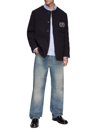 Figure View - Click To Enlarge - VALENTINO GARAVANI - Vlogo Tweed Jacket