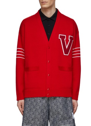 Main View - Click To Enlarge - VALENTINO GARAVANI - Varsity Cardigan