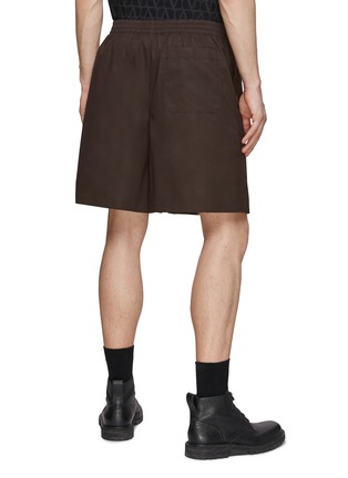 Back View - Click To Enlarge - VALENTINO GARAVANI - Drawstring Shorts