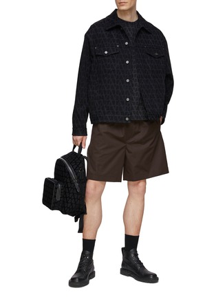 Figure View - Click To Enlarge - VALENTINO GARAVANI - Drawstring Shorts
