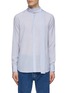 Main View - Click To Enlarge - VALENTINO GARAVANI - Hanging Collar Silk Shirt