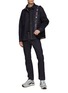 Figure View - Click To Enlarge - VALENTINO GARAVANI - Dark Washed Denim Jacket