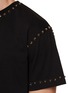  - VALENTINO GARAVANI - Studded Cotton T-Shirt