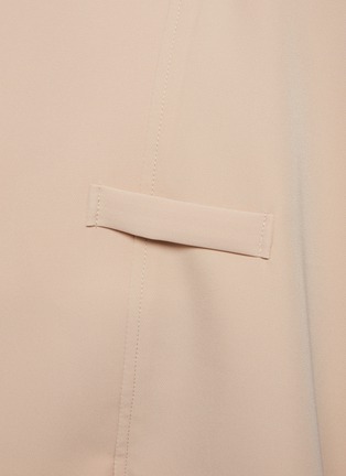  - RE: BY MAISON SANS TITRE - Collarless Cap Sleeve Shirt