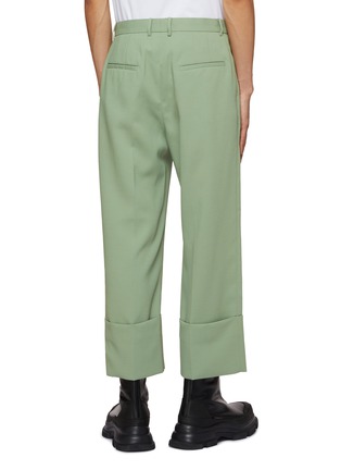 Back View - Click To Enlarge - RE: BY MAISON SANS TITRE - Rolled Up Tailored Pants