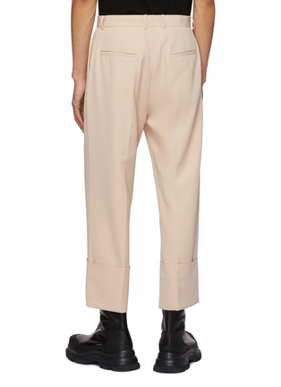 Back View - Click To Enlarge - RE: BY MAISON SANS TITRE - Rolled Up Tailored Pants