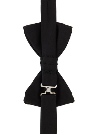 Detail View - Click To Enlarge - STEFANOBIGI MILANO - Cotton Bow Tie
