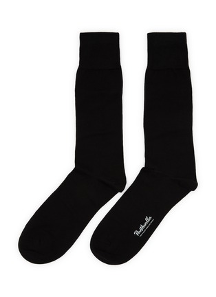Main View - Click To Enlarge - PANTHERELLA - Tavener Cotton Long Ankle Socks