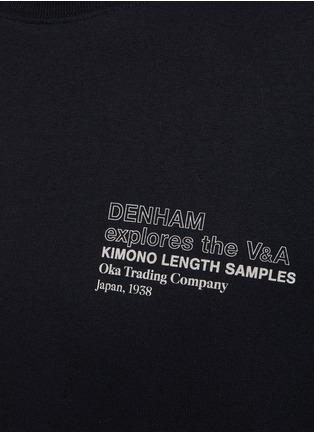  - DENHAM - X V&A Museum Flower Graphic T-Shirt