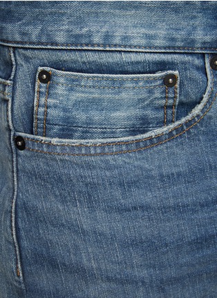  - DENHAM - Taper Distressed Detail Low Rise Jeans