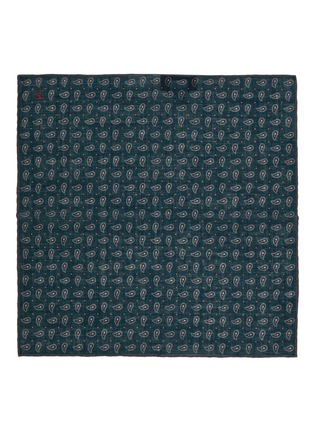 Figure View - Click To Enlarge - ISAIA - Paisley Print Pocket Square
