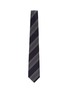 Figure View - Click To Enlarge - ISAIA - Herringbone Stripe Motif Silk Tie