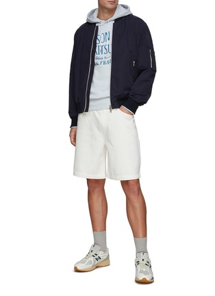 Figure View - Click To Enlarge - MAISON KITSUNÉ - Palais Royal Print Hoodie