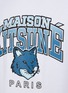  - MAISON KITSUNÉ - Campus Fox Print Relaxed T-Shirt