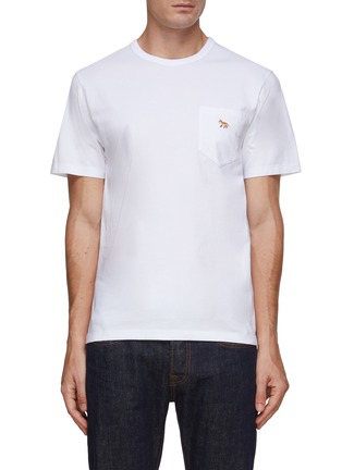 Main View - Click To Enlarge - MAISON KITSUNÉ - Baby Fox Patch Pocket T-Shirt