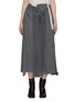 Main View - Click To Enlarge - KURO - Mark VI Remake Denim Maxi Skirt